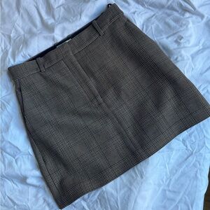 Aritzia Babaton Skirt - Brown/Taupe